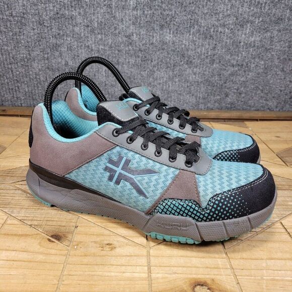 KURU Shoes - KURU Womens Quantum Sneaker Size 9.5 Wide Blue Comfy Trainer Shoes Athletic